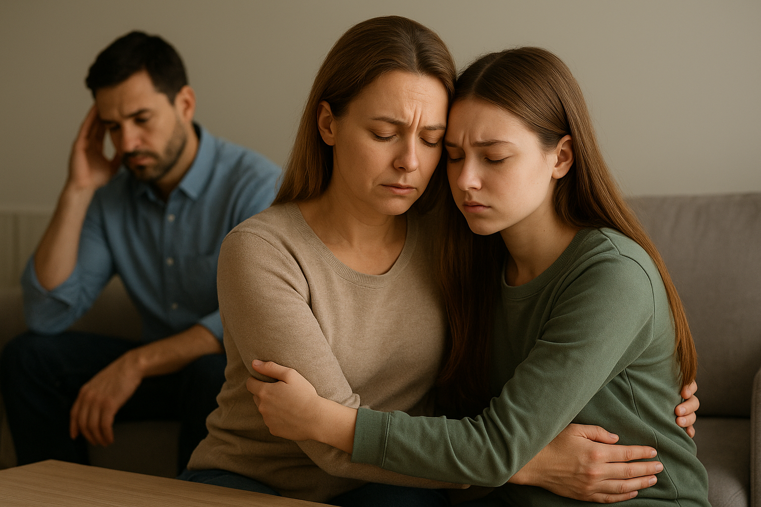 Family navigating relationship challenges